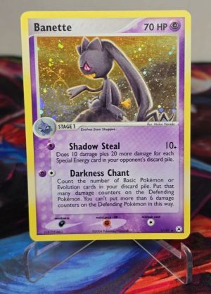 Banette 1/101 Holo Rare EX Hidden Legends LP Pokemon Card