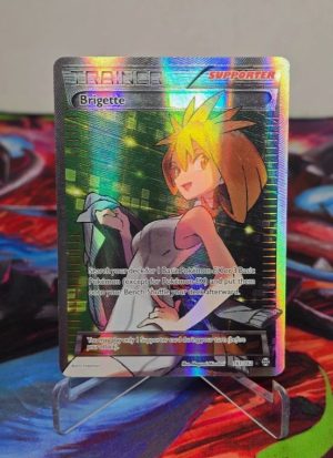 Brigette - 161/162 - Ultra Rare - Breakthrough - Pokemon Card - LP