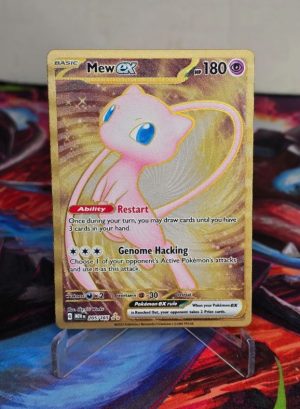 Mew ex 205/165 - Metal Promo - 151 - Pokemon TCG