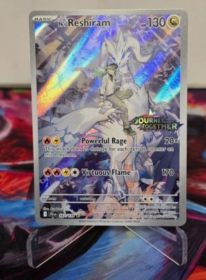 N's Reshiram Stamped 167/159 Sv09: Journey Together Holo